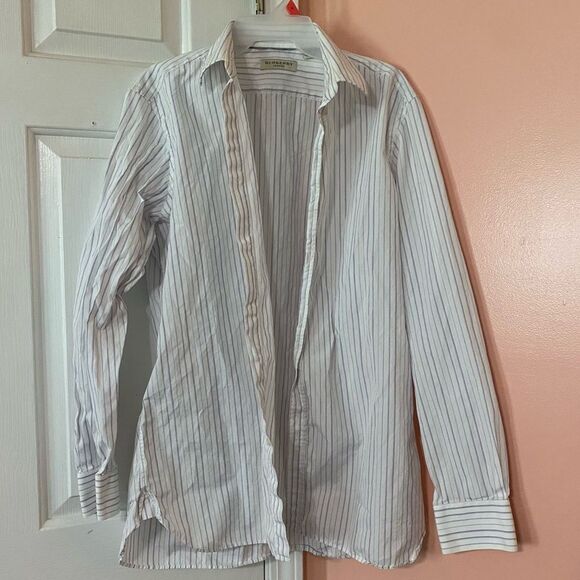 Burberry Button Down Long Sleeve Size 16 - Picture 1 of 4